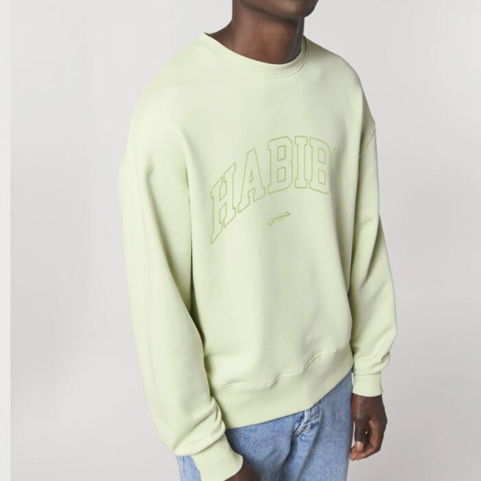 Habibi College Mint Crewneck