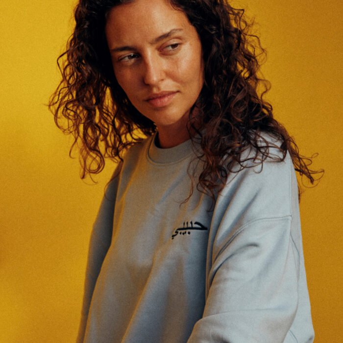 Habibi Cloud Blue Crewneck